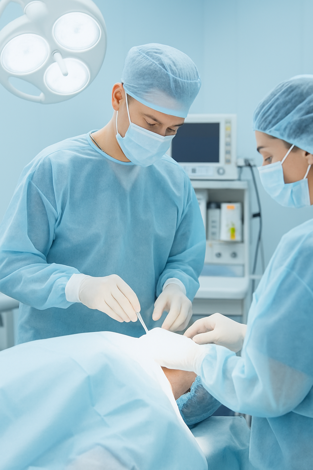 Cirurgia de siso em hospital por cirurgião bucomaxilofacial